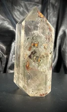 6" Chunky Garden Quartz Tower  1lb 12 oz