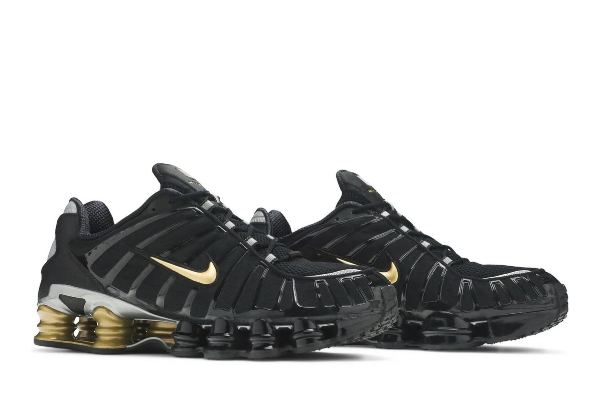 Neymar Jr. x Nike Shox TL Black Gold for Sale | Authenticity
