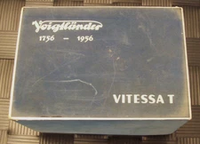 Original Voigtlander Vitessa T Film Camera Box~~7x4x5 inches