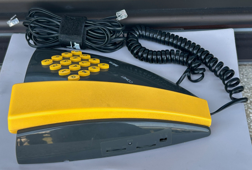 RZADKI Vintage lata 90-te Telefon ISKRA COMET - Przycisk - PRZETESTOWANY - Zdjęcie 3 z 11