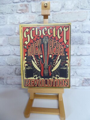 Schecter Rock Rebel Revolution Guitar Catalogue Paperback Catalog 2009