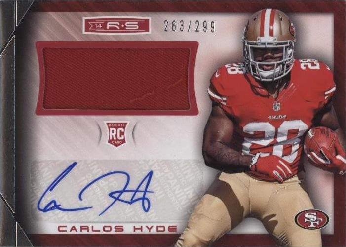 2014 Panini Rookies & Stars Carlos Hyde #RM-CH for sale | eBay