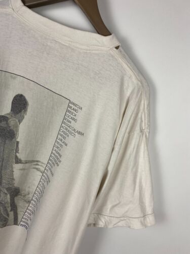 Camiseta vintage 1993 EROS RAMAZZOTTI de banda gira mundial 1993/1994 Y2k talla XL - Imagen 11 de 17