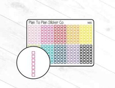 1485 Checklist Strips Planner Stickers.