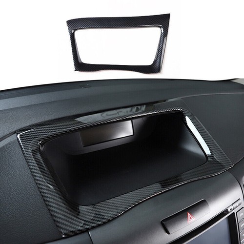 ABS Carbon Fiber central console Navigation panel FOR HONDA CRV 2012-2016 - Picture 1 of 8