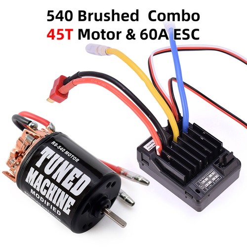 AUSTAR 540 Brushed Motor + 60A ESC Combo für RC 1/10 Crawlers Buggies Cars - Bild 4 von 17