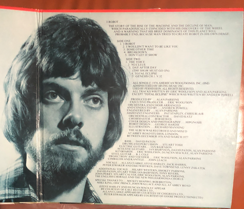 ALAN PARSONS PROJECT - I ROBOT MOBILE FIDELITY MOFI MFSL 1-084 NM EX - Picture 4 of 7