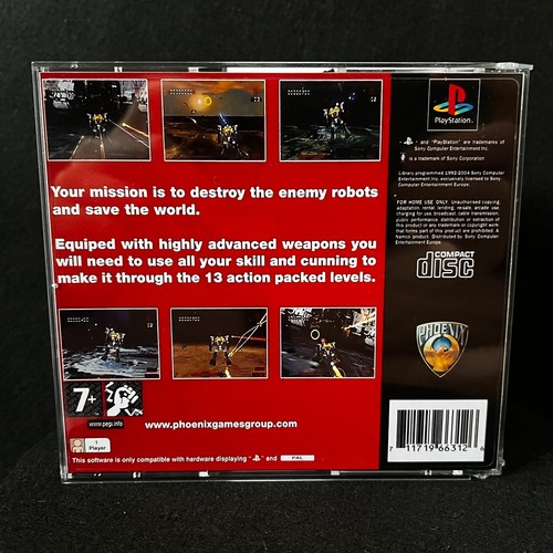 Silent Iron - PS1 PlayStation Case + Covers - NO GAME DISC - Picture 2 of 2