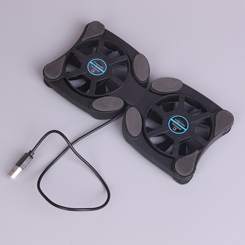 Laptop mini octop usb cooling notebook 2 fans cooler pad foldable fan 10"-14--mx - Afbeelding 5 van 8