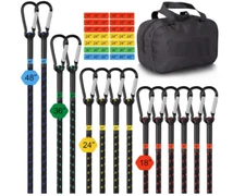 Bungee Cords with Hooks Carabiner Bungee Cords Heavy Duty Outdoor Bungee Cord