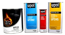 Oxford White Basecoat Paint Gallon Ford YZ High Teck HFP154, Clearcoat & Reducer