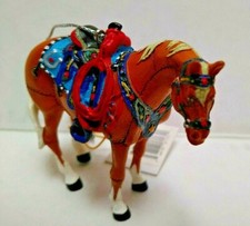 Rare 2003 Retired Trail of Painted Ponies Happy Trails Christmas Ornament 1531