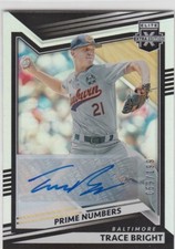 Trace Bright 2022 Panini Elite Extra Edition - Aspirations Blue #137  59/199