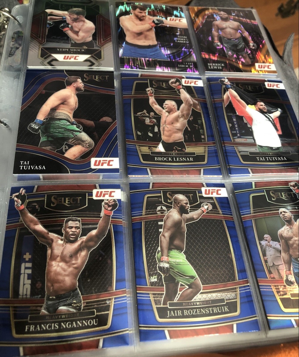 ufc card binder 400 Pockets Sports Binder, Portable Waterproof PU Storage Album,CH51 400 Pockets Boxing Cards Binder,