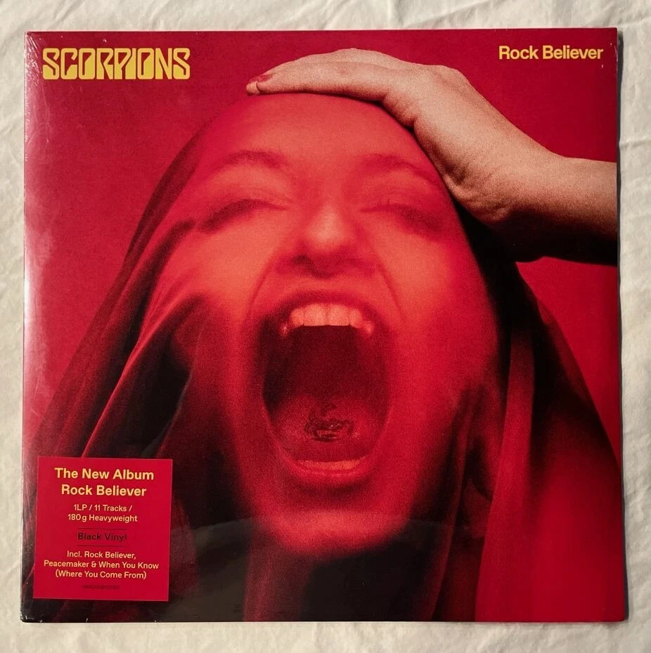 Scorpions - Rock Believer (180G Black Vinyl + Photo signed by 3 members) NEW - Image 2 of 3