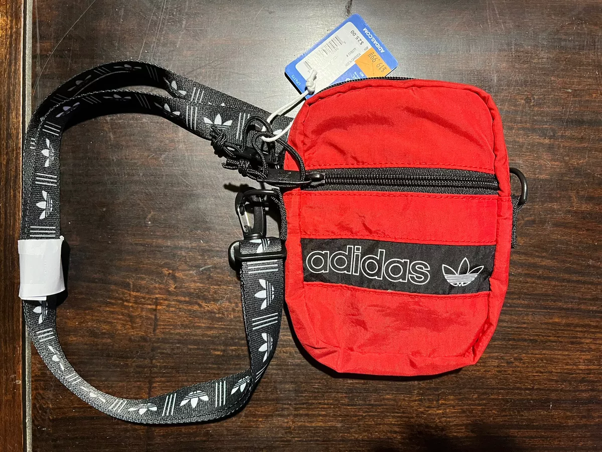 Red adidas crossbody bag 2025