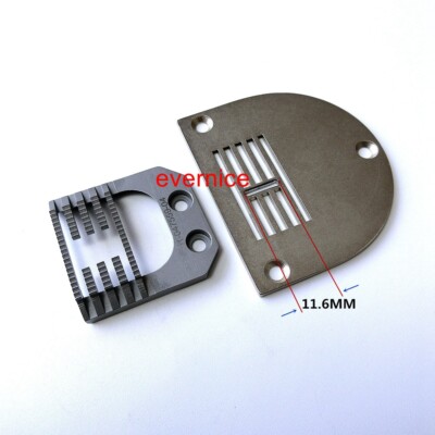 10mm Zig Zag Needle Plate Feed Dog For Pfaff 918 #91-058 089-24,91