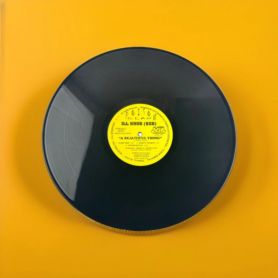 ill Knob - A Beautiful Thing /Rap Basher 1998 Unplayed Vinyl Record NM Poison - Image 3 of 4