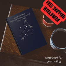 Dream Journal  Nighttime Reflection Notebook  Sleep  Dream Analysis Diary  
