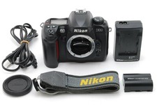 Nikon Digital SLR Camera D100 Body Strap Battery Charger Auto Focus Zoom Manual