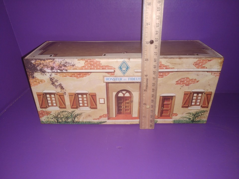 Vintage Marx Captain Gallant fort Tin House Playset eBay
