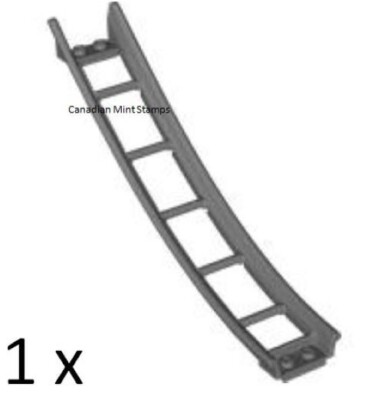 New Lego 1x Dark Bluish Gray Train Track Roller Coaster Ramp 6