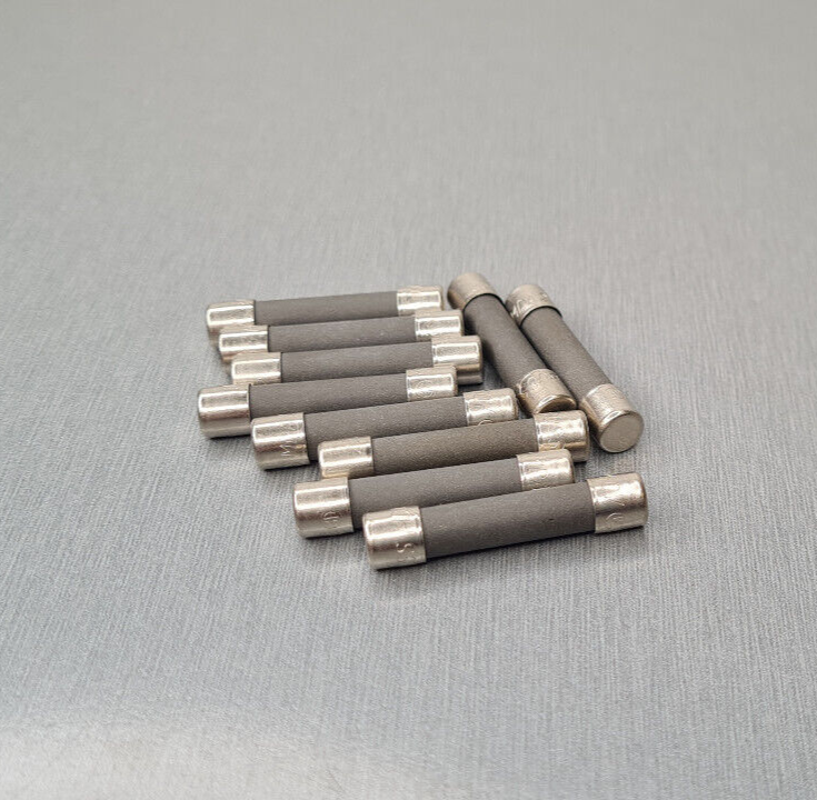 Lot De 100 Fusibles à Fils Axiaux 3.6x10mm 2A T2A - Soufflage Lent 250V - Pour électronique
