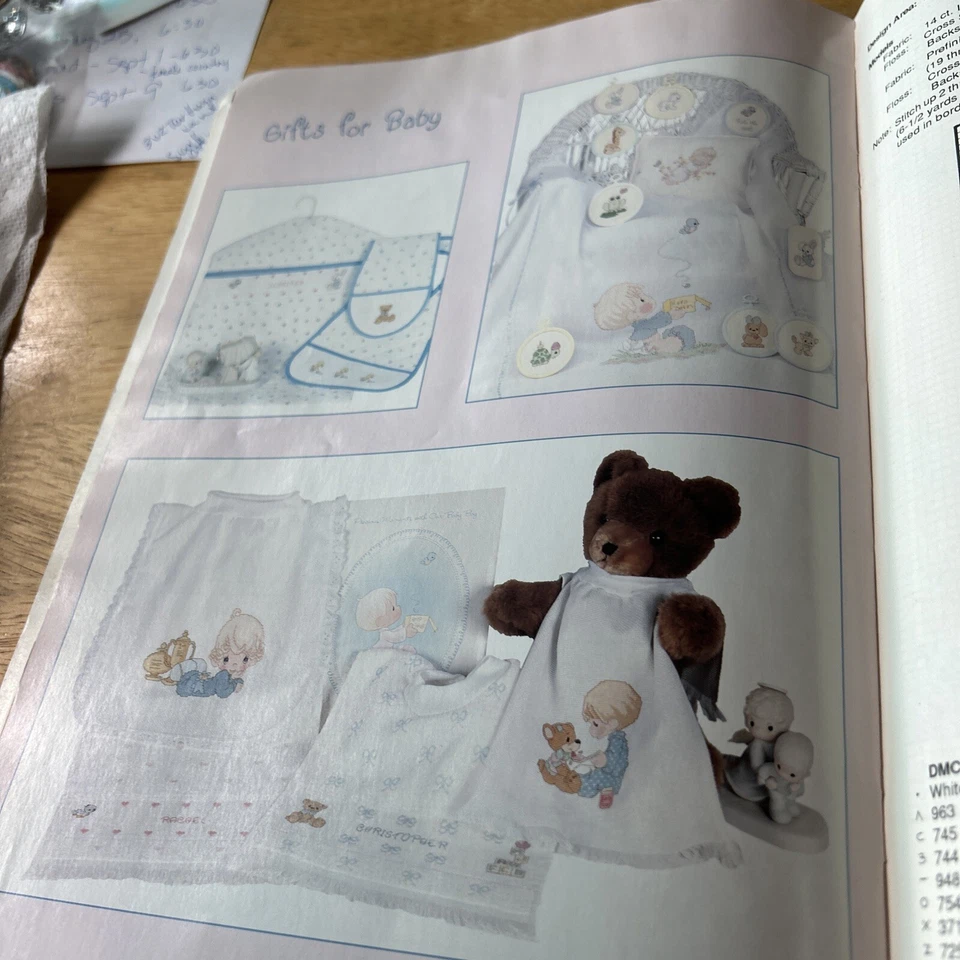Precious Moments Cross Stitch Book - PM29 Baby Vol 2 Gloria & Pat - Image 4 of 4