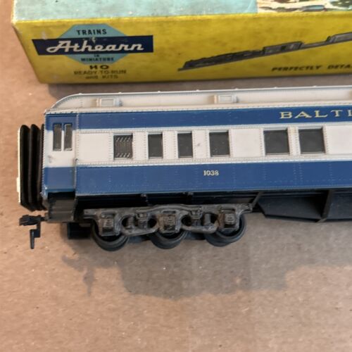 Vintage Athearn #1038 Ho Martha Washington Baltimore & Ohio Personenwagen in Box - Bild 4 von 10