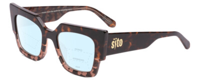 SITO SHADE SENSORY DIVISION Cateye Multi-Focus Blue Light Glasses in Quartz 53mm