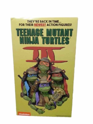 TMNT Samurai フィギュア 4体セット NECA Teenage Mutant Ninja Turtles III Movie 4 Figures Pack SDCC