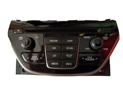 Audio Radio Receiver Without Navigation Fits 2015 Hyundai Genesis Coupe OEM