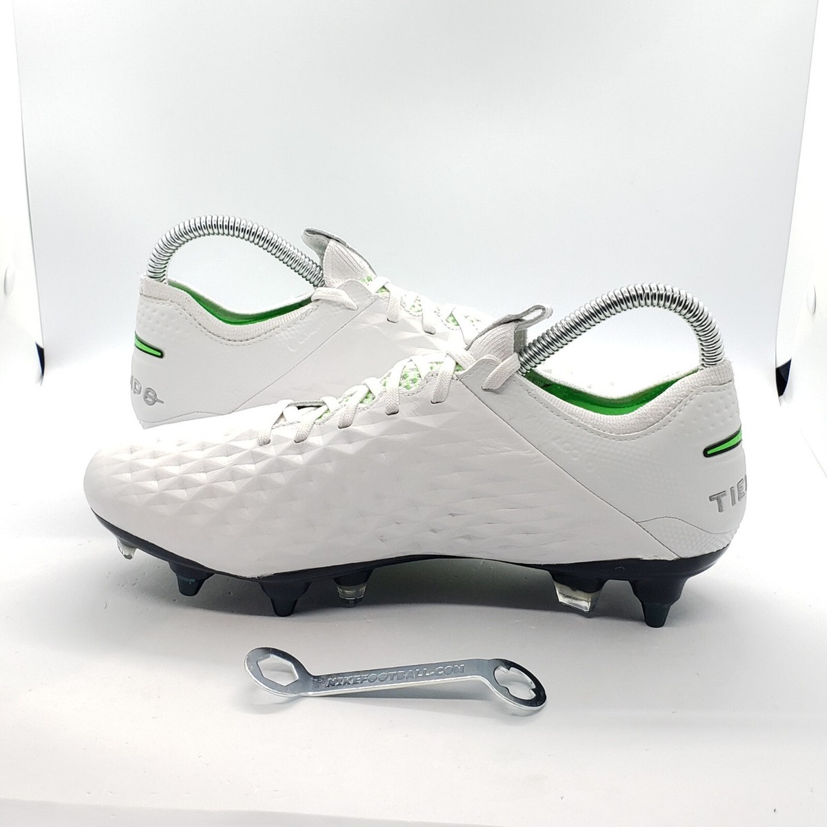 Nike Tiempo Legend 8 Elite SG-PRO AC 'White/Green' Men's