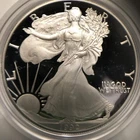 1992 S American Eagle One Ounce Silver Proof Coin in OGP with COA
