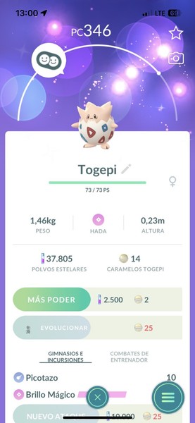 pokemon go shiny Togepi