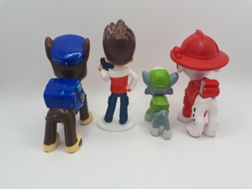 Spielzeug Konvolut Paw Patrol Figuren - Ryder Chase Marshall Rocky 2" Spielfiguren - sehr guter Zustand C - Bild 7 von 12