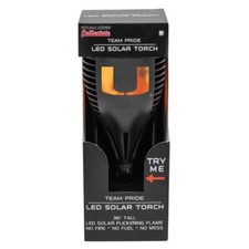 Miami Hurricanes 36 pulgadas LED Antorcha Solar [NUEVO] Luz Lámpara Patio Exterior Patio Patio