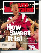 Tom Osborne Signed Sports Illustrated Magazine Autograph Auto PSA/DNA AK25319