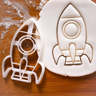 Space Rocket Cookie Cutter - spacecraft nasa spaceship shuttle moon ...