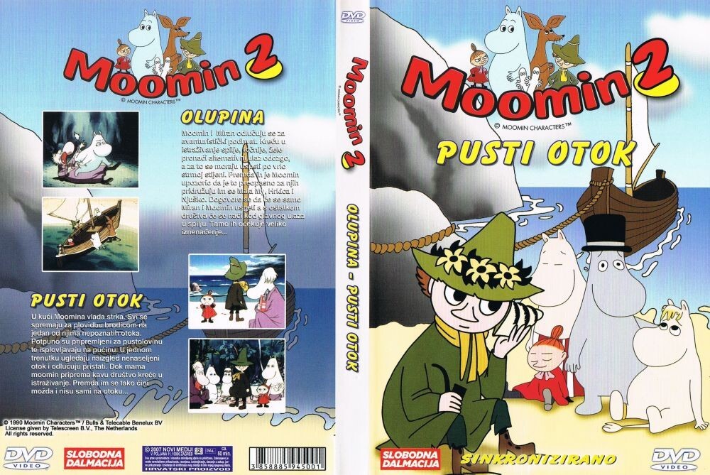2 MOOMIN (1990-1992) HIROSHI SAITO - ANIMATION SERIES - CROATIAN