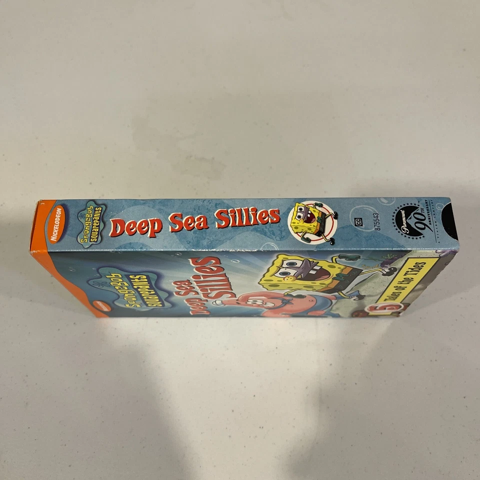 Nickelodeon VHS SpongeBob SquarePants Deepsea Sillies - Image 2 of 4