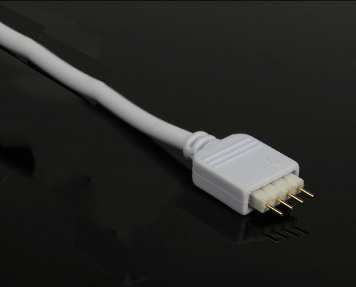 4 PIN Solderless Male Connector Wire Cable (L25) For RGB LED Strip Light Joiner - Picture 4 of 4