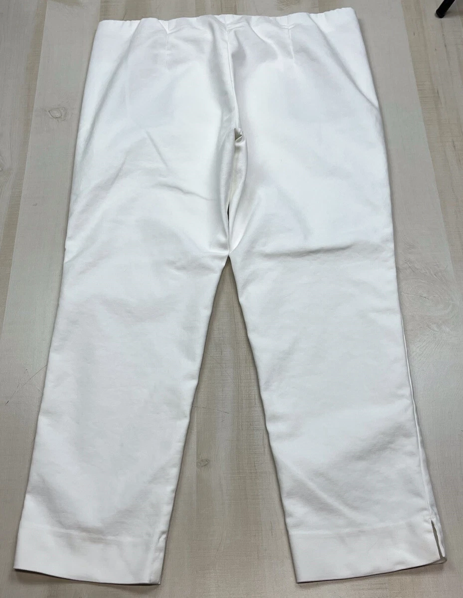 ESSENTIAL COTTON-STRETCH PANTS