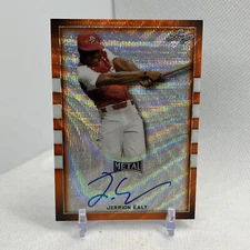 2018 Leaf Perfect Game All-American Classic Orange Jerrion Ealy Auto 1/1 BA-JE1