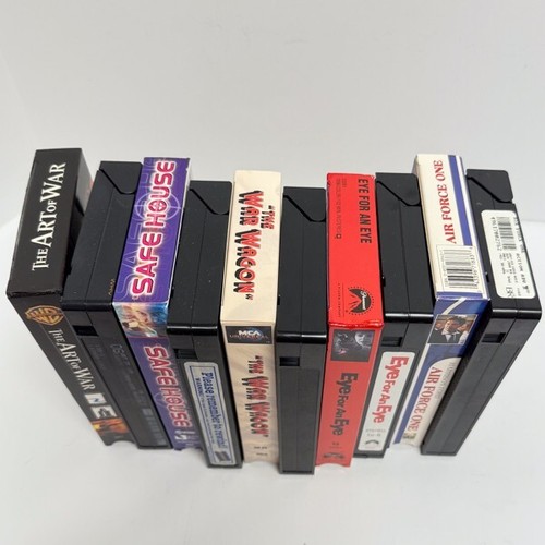 10 VHS Movies~Military~War~Suspense Thrillers~Bogart~Snipes~Fields~Pre-Owned - Picture 9 of 20