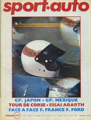 SPORT AUTO Nr. 95 12/1969 GP MEXIKO TOUR de FRANCE ABARTH SCORA MIT BEILAGE