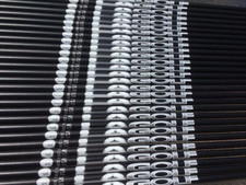 New LA Golf Tour AXS White 4R Driver Shaft With Grip Adapter Installed