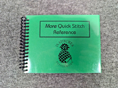 Needlepoint More Quick Stitch Reference Book by In Stitches Needlework - EUC