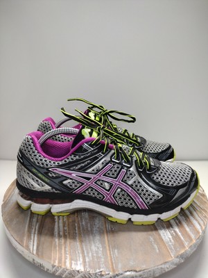 Asics GT-2000 Womens Running Shoes Size 7.5 Wide Gray Purple Low Mesh T3P9N  | eBay