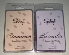 SOLIGT Wax Melts / CINNAMON & LAVENDER 2.5 Oz Each